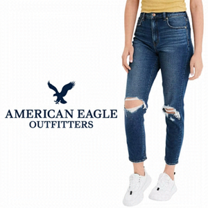 American Eagle Outfitters AE Stretch Mom Jean Size 00